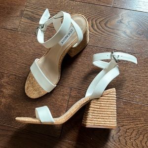 Steve Madden block heel sandal, size 8